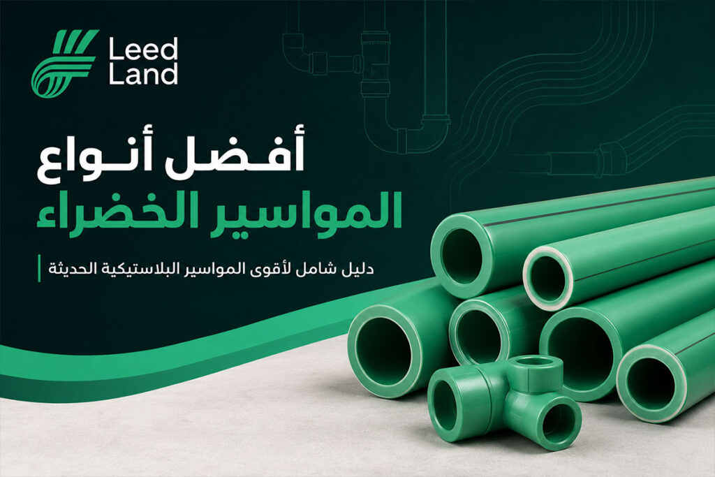 أفضل أنواع المواسير الخضراء